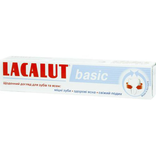 Лакалут базік (Lacalut basic) зубная паста 75 мл